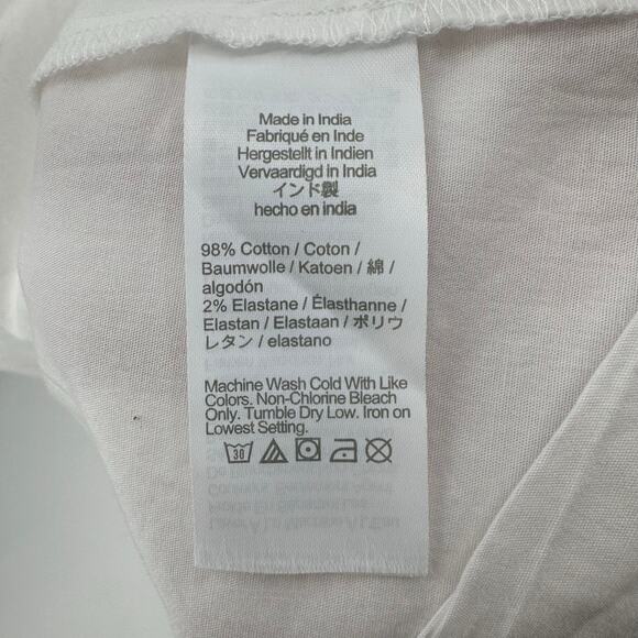 J. Crew White Collared Short-Sleeve Tie-Waist Dress Womens Size 12 Button Front - Picture 12 of 13